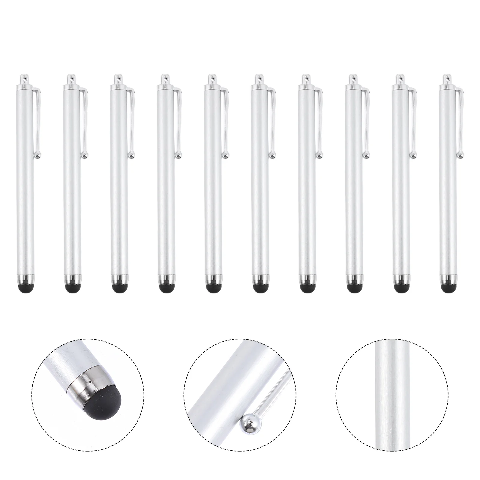 

20 Pcs Metal Stylus Capacitive Touch Screen Sensitivity Phone Universal Laptop