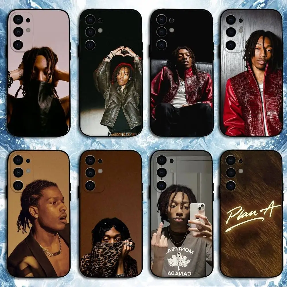 

Plan-A-Lil-Tecca Phone Case For Samsung S25,S24,S23,S22,S21,S20,Plus,Fe,Lite,Others Black Cover
