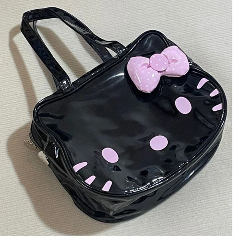 2024 Hello Kitty borsa a tracolla Sanrio Kawaii Anime estate dolce simpatico cartone animato ragazza giapponese cuore piccola borsa quadrata regalo