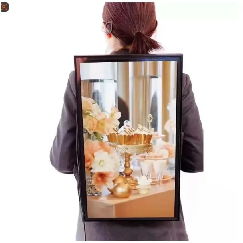 Smart LCD Screen Backpack Waterproof Digital Billboard LED Walking Body Display Backpack for Outdoor Advertising