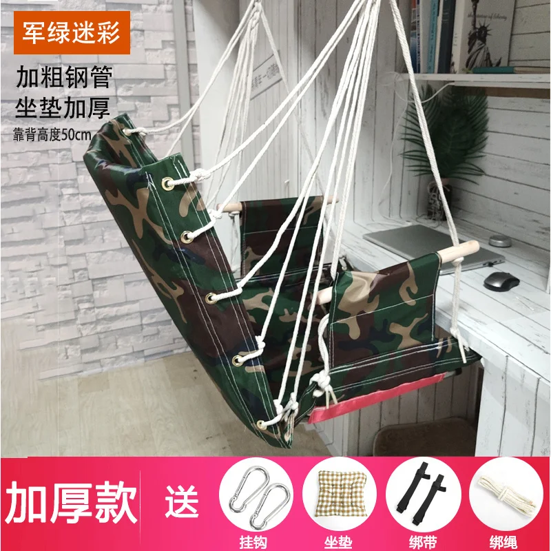 Hammock Camping Lazy Bed Outdoor Furniture Hanging Rope Hammock Chair Swing Garden Hanging Hammock Swing Chair