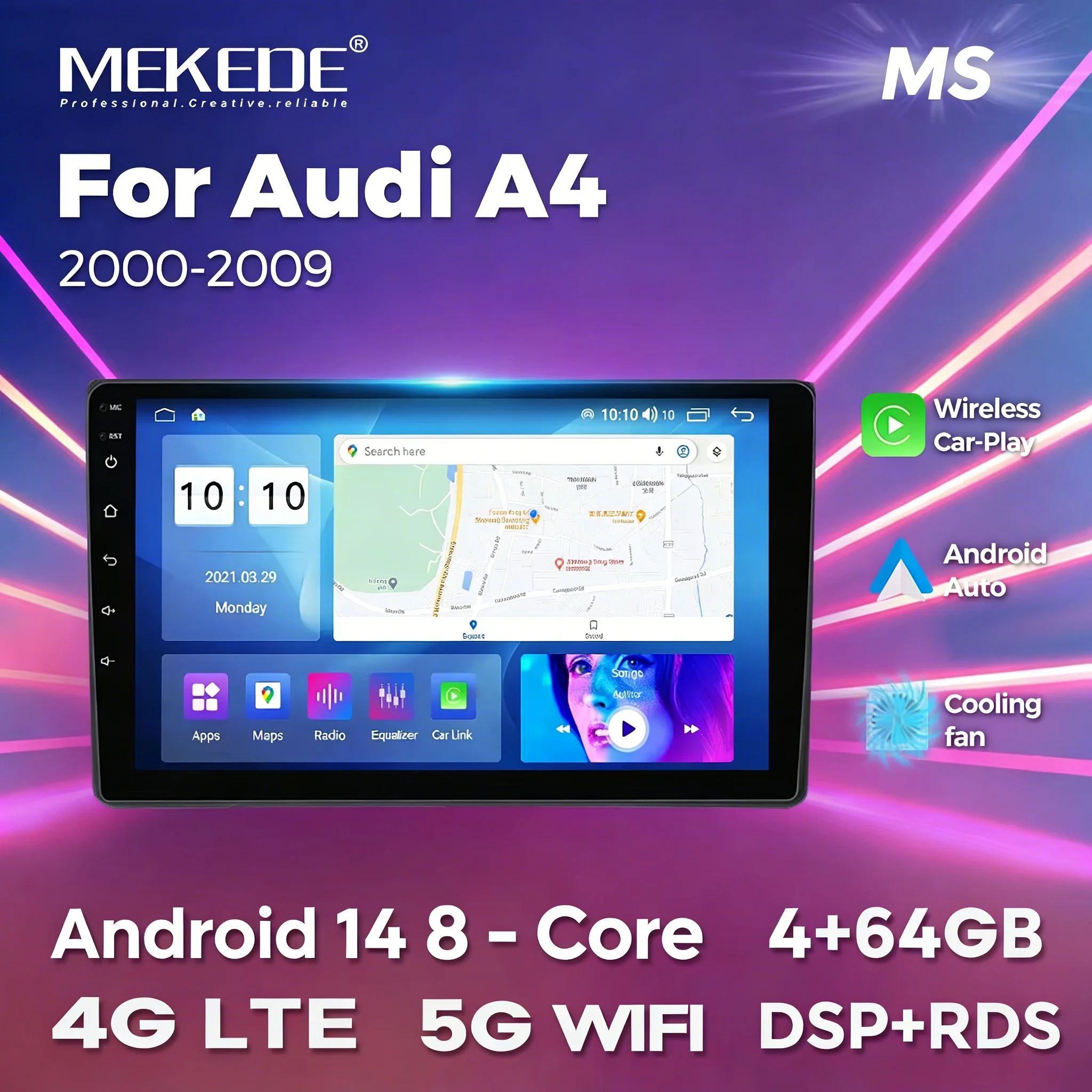 Mekede 9 Inch Car I…