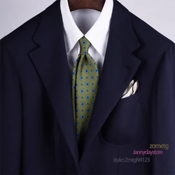 Corbatas de negocios Corbatas estampadas Corbatas de hombre Corbatas de alta calidad Corbatas de Jannydaystore Corbatas para hombre al por mayor Corbatas de 8 cm de ancho