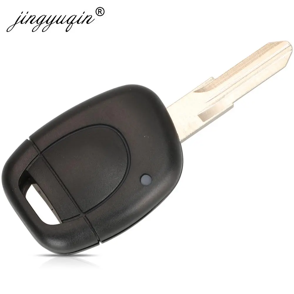 jingyuqin 10szt/lot 1-przyciskowy pilot zdalnego sterowania do Renault Clio Master Twingo Kangoo NE73 Blade Key Case Fob Replacement