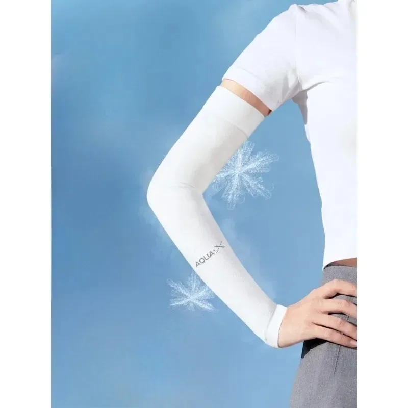 

For Sun UV Protection Outdoor Travel Running Gym Fitness for Cool Summer Arm Sleeves Ice Silk Sports Arm Sleeves Cycling