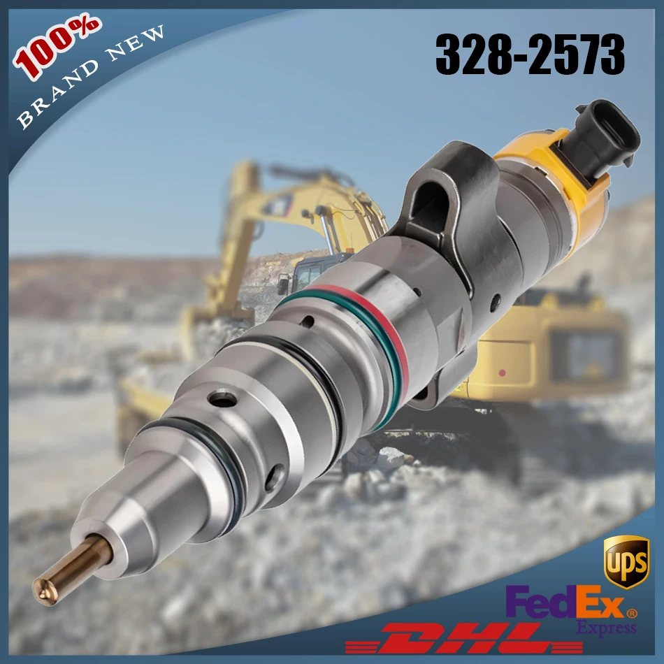 

Топливная форсунка Common Rail 328-2573 для деталей дизельного двигателя Caterpillar C9, инженерное оборудование 3282573