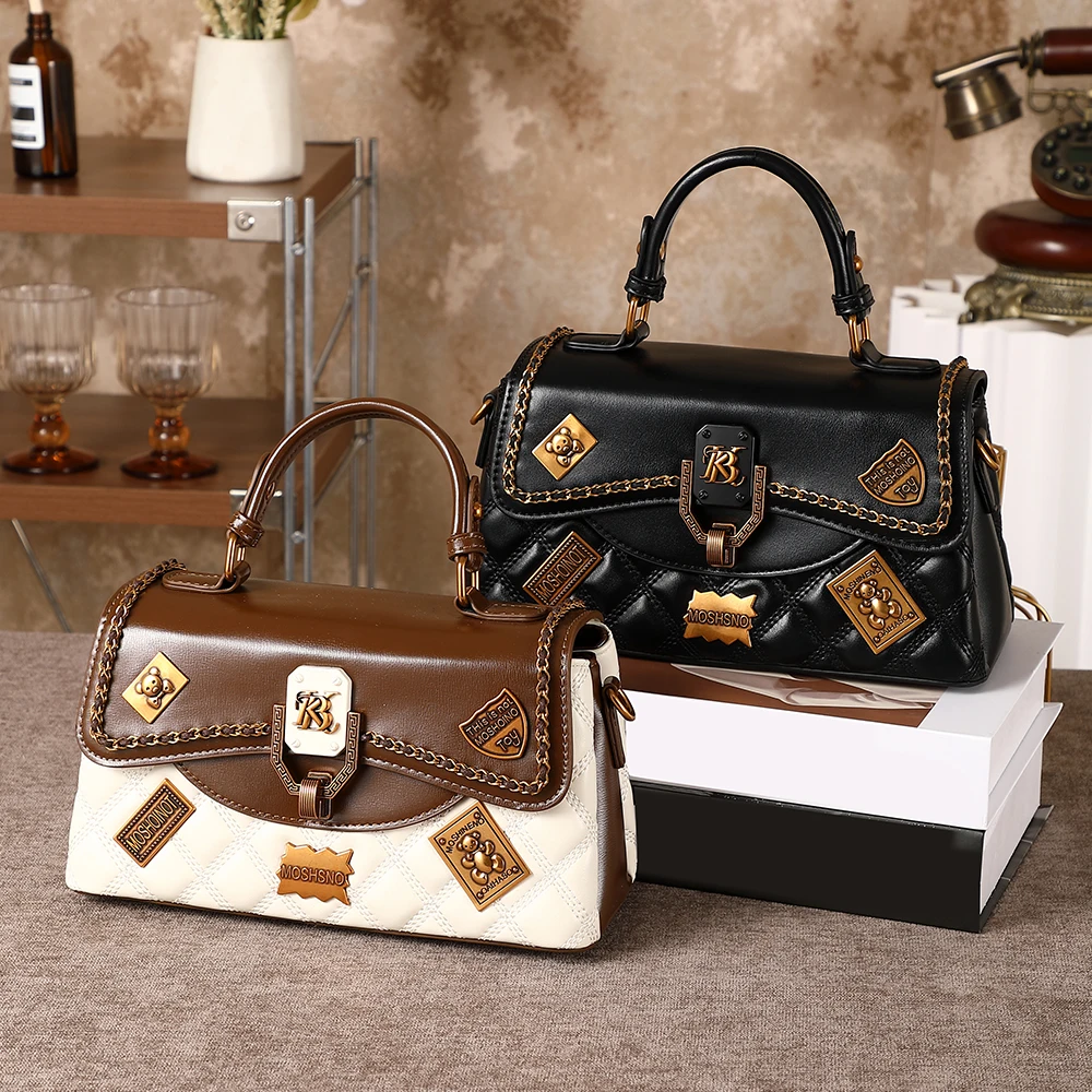 

Элегантная женская сумка-багет класса люкс для повседневного использования, новинка 2026 года, модная и универсальная