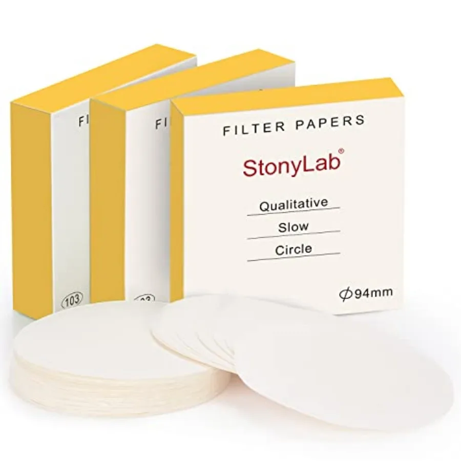

Фильтровальная бумага StonyLab Qualitative, 3 упаковки, целлюлозная, медленного потока, с фильтрацией частиц до 10 микрон