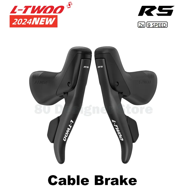 

LTWOO R5 2x9 speed Road Bike Shifters Lever Cable Brake Road Bicycle 18s Derailleur, LTWOO R5 set is compatible for Sora 9s Road