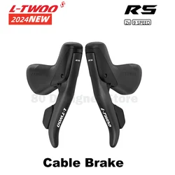 LTWOO R5 2x9 speed Road Bike Shifters Lever Cable Brake Road Bicycle 18s Derailleur, LTWOO R5 set is compatible for Sora 9s Road