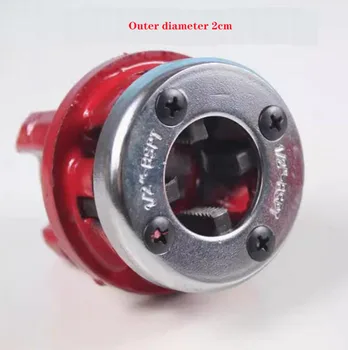 62 Typ Zoll manuelle Ummantelung maschine Gewindes chneid werkzeug britisches Standard rohr gewinde bspt