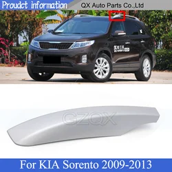 CAPQX Roof Luggage rack guard cover silver For KIA Sorento 2009 2010 2011 2012 2013 Luggage rack cover