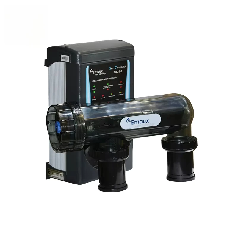 Automatic spa cleaner Salt chlorine system Fiberglass rectangular swimming pool water treatment equipment