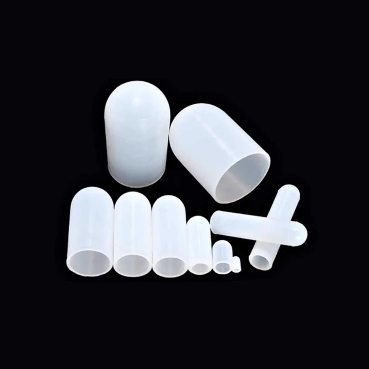 Spray Electrop Horetic Electroplating Protective Cover/High-Temperature Resistant Silicone Screw Thread Protective Cap