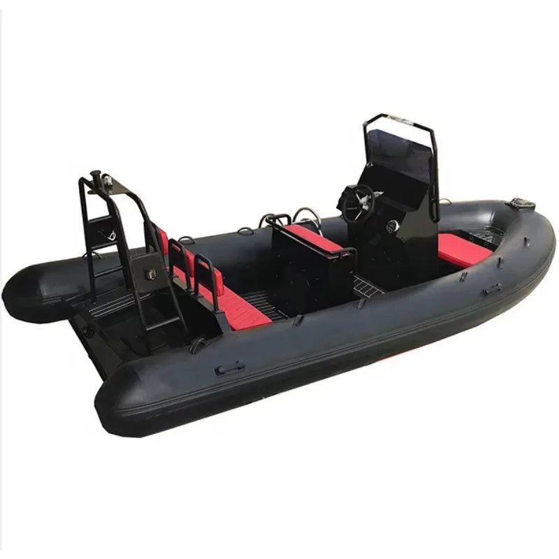 Good Performance Aluminum RIB Inflatable Boats 16ft RIB 500 PVC/Hypalon Inflatable Boat for Fishing