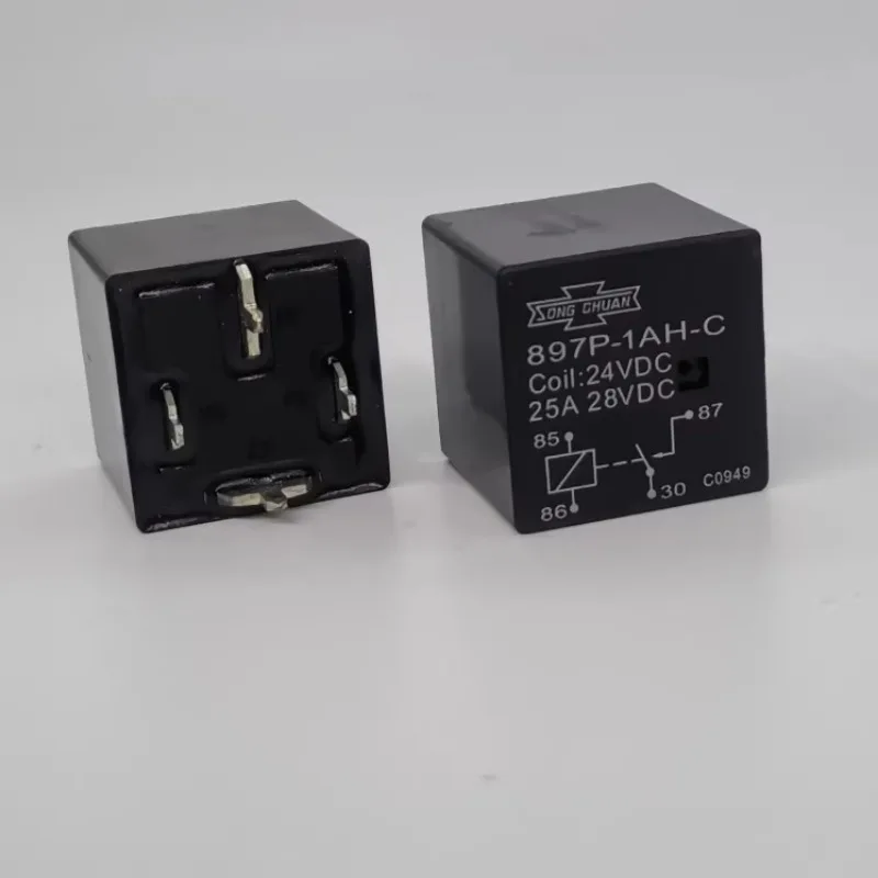 

（Brand-new）1pcs/lot 100% original genuine relay:897P-1AH-C 24VDC 70A 4pins Automotive relay