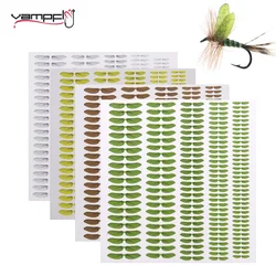 Pre-cut Realistic Fly Wing Fly Tying Insect Wings For Dry Fly Stonefly Mayfly Bottle Fly Trout Fishing Lure Fly Tying Material
