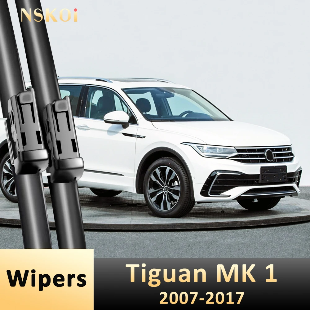 

Front Wiper Blades For Volkswagen VW Tiguan MK1 2007-2017 5N LHD RHD Windshield Windscreen Window Accessories 2016 2015