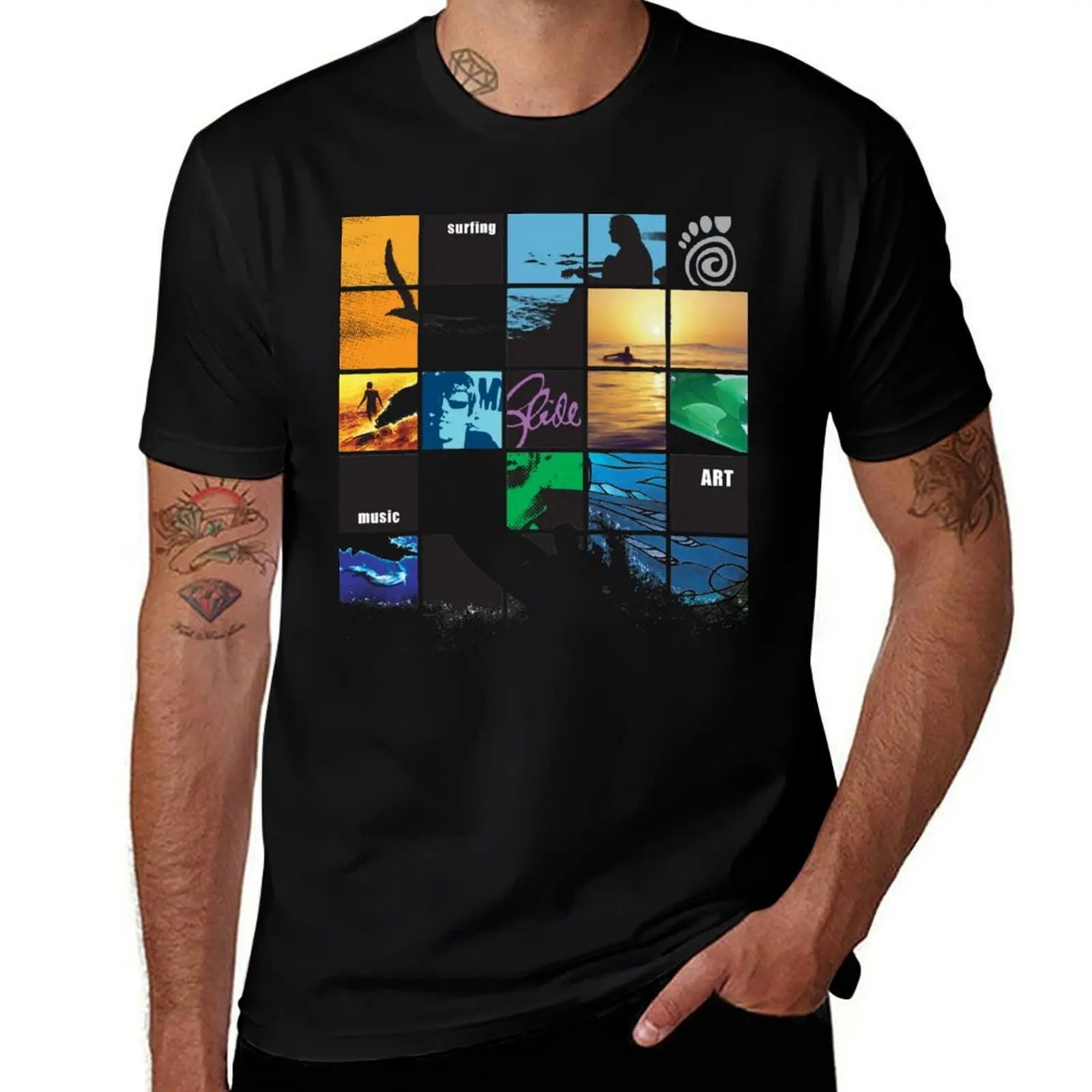 SwitchFoot Poster Tee T-Shirt Sport Basic Moisture Wicking Tee