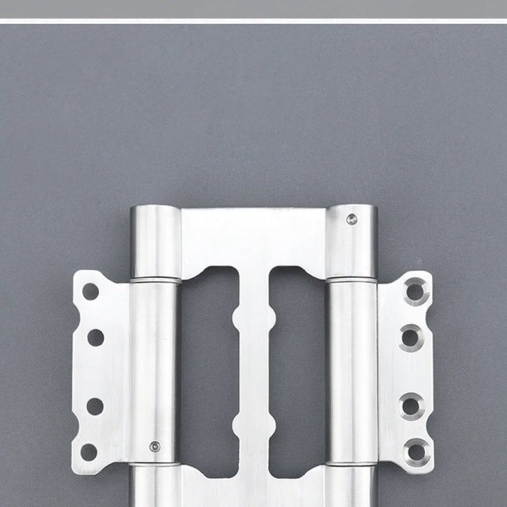 Modern Stainless Steel Double Action Hinge Adjustable Spring Pivot For Home Interior Doors Reliable Hardware Solution