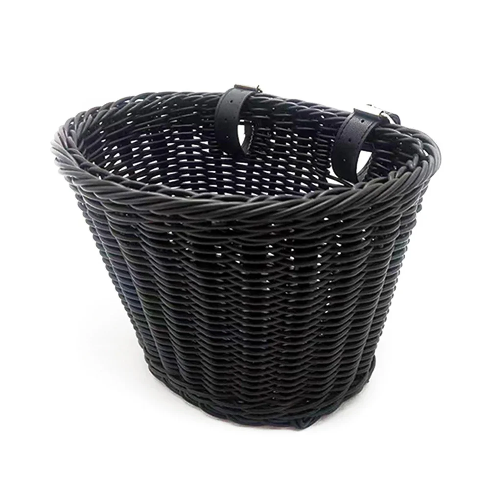 

Environmentally Friendly Handlebar Basket Practical Rattan Please Allow Slight Manual Measurement Deviation For The Data Cm Inch