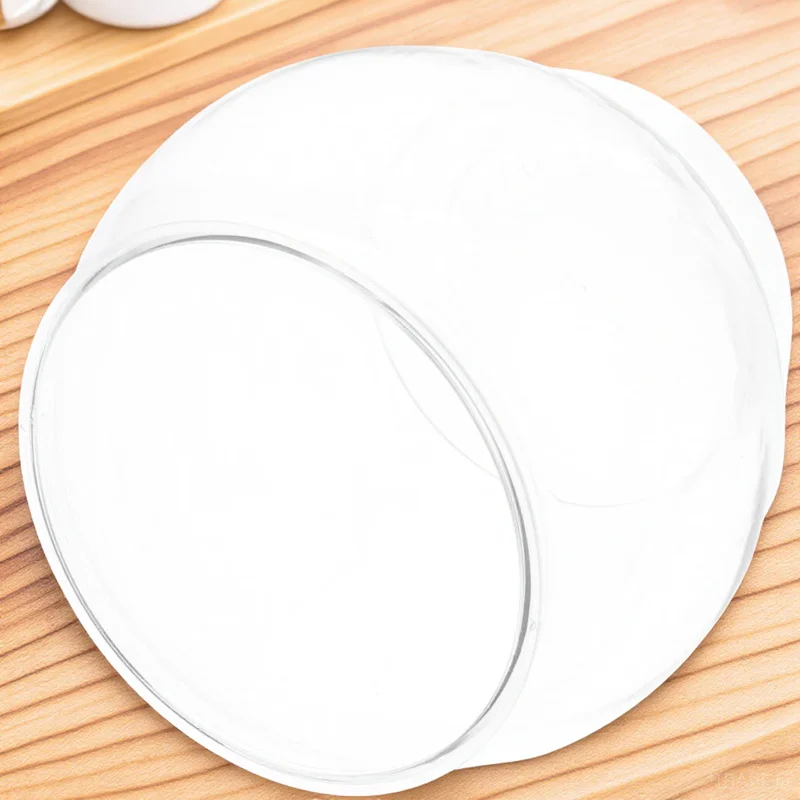 

Premium Desktop Tank 5L Round Plastic Aquarium For Home Office Decorative Bowl Micro Landscape Container Clear Fish Keeper