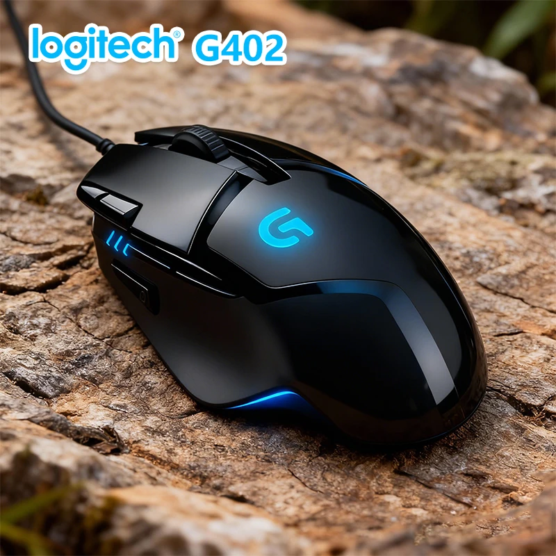 

Logitech G102 mechanical button tension, G402 Fusion Engine, precise control suitable for eSports battle scenarios