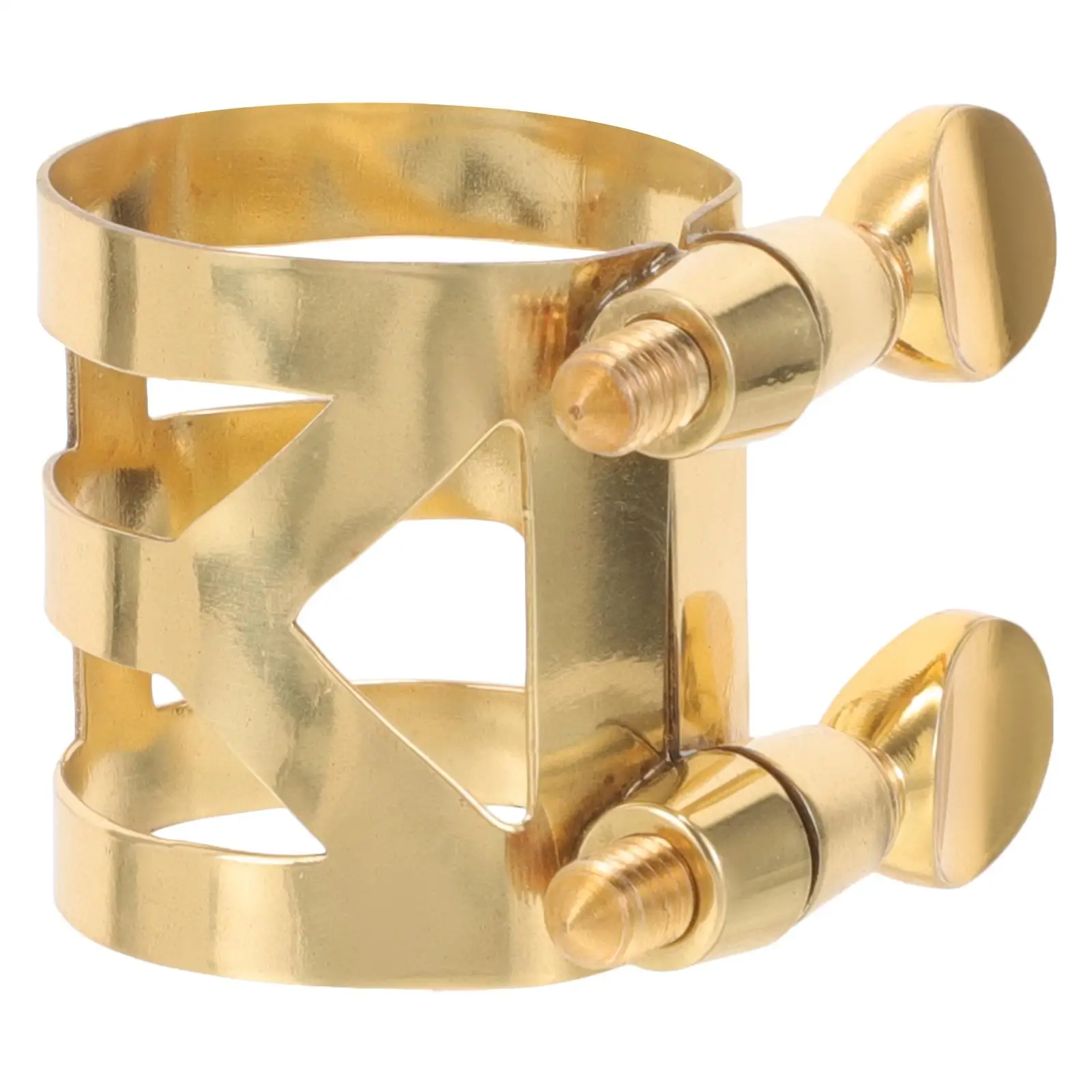 Mouthpiece Clip Alto Saxophone Tuner Clarinet Cork Grease Horn Ligature Fastener Metal Clamp