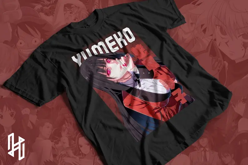 

Kakegurui Yumeko Anime T-shirt Unisex Lover Shirt, Graphic Anime Tee, Manga Shirt