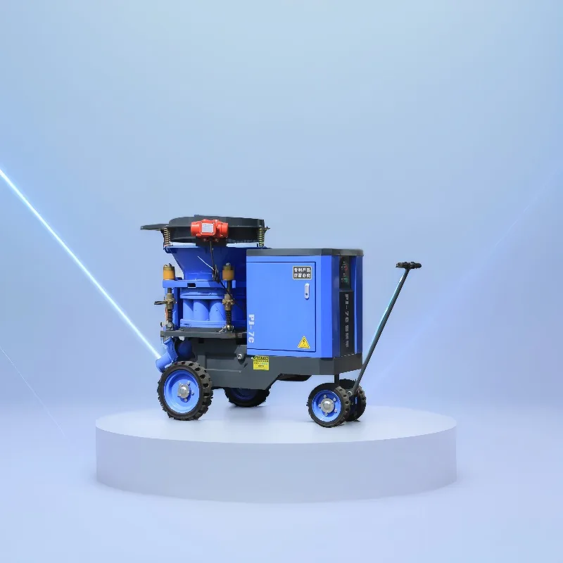 Spraying machines Concrete sprayers and sprayers for the construction industry Tunnel dry mix mortar sprayers