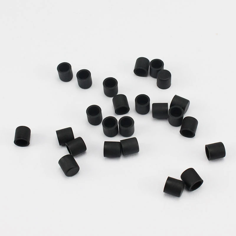 500 sztuk/partia osłona ochronna na wtyczkę RCA Audio z głowicą lotosu z blokiem pyłoszczelnym pokrowcem