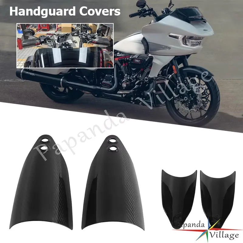 

Carbon Fiber Handguard Covers Harley Touring Road Glide ST CVO FLTRXSTSE 2024-2026 CVO 121 FLTRXSE 2023-2026 FLTRX 2024-2026