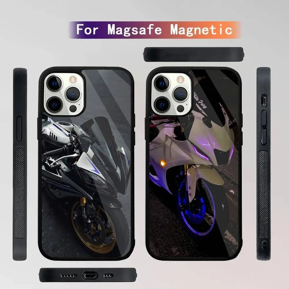 

Moto Bike Y-YAMAHAS Phone Case For iPhone 16,15,14,13,12,11,Plus,Pro,Max Mini Magsafe Magnetic Wireless Charging