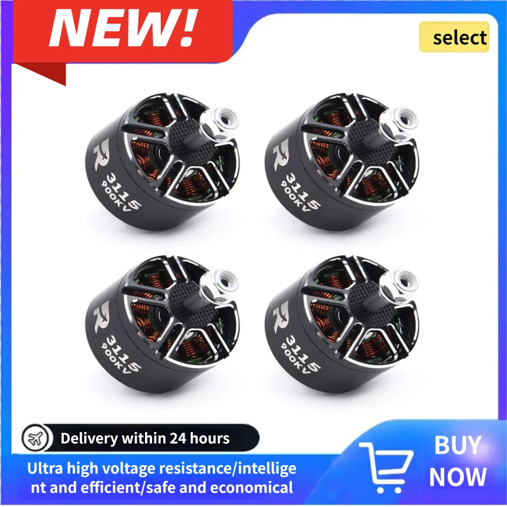 

4PCS 3115 900KV Brushless Motor 3-6S for RC Drone X-Class FPV Cinelifter Taurus X8 Pro Protek60 Kit Quadcopter Multirotor Parts