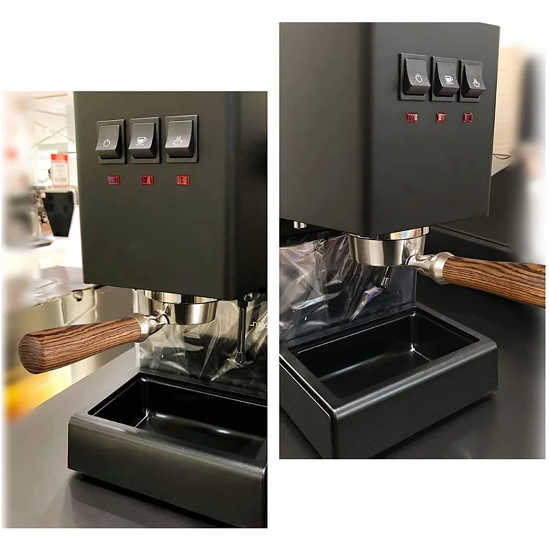 ABBK-2X Bodenloser Siebträger für Gaggia 58 mm, bodenloser Siebträger mit 2-Tassen-Filterkorb