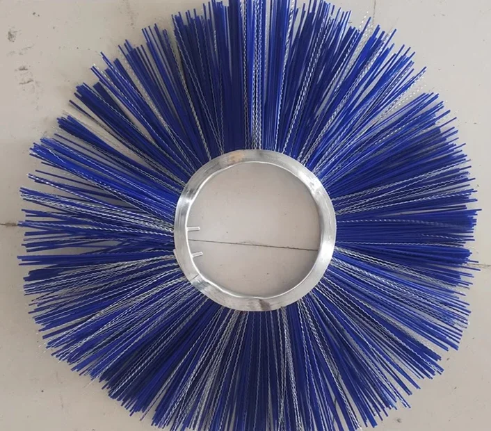 Road sweeper brush slip loading road sweeper brush snow brush universal