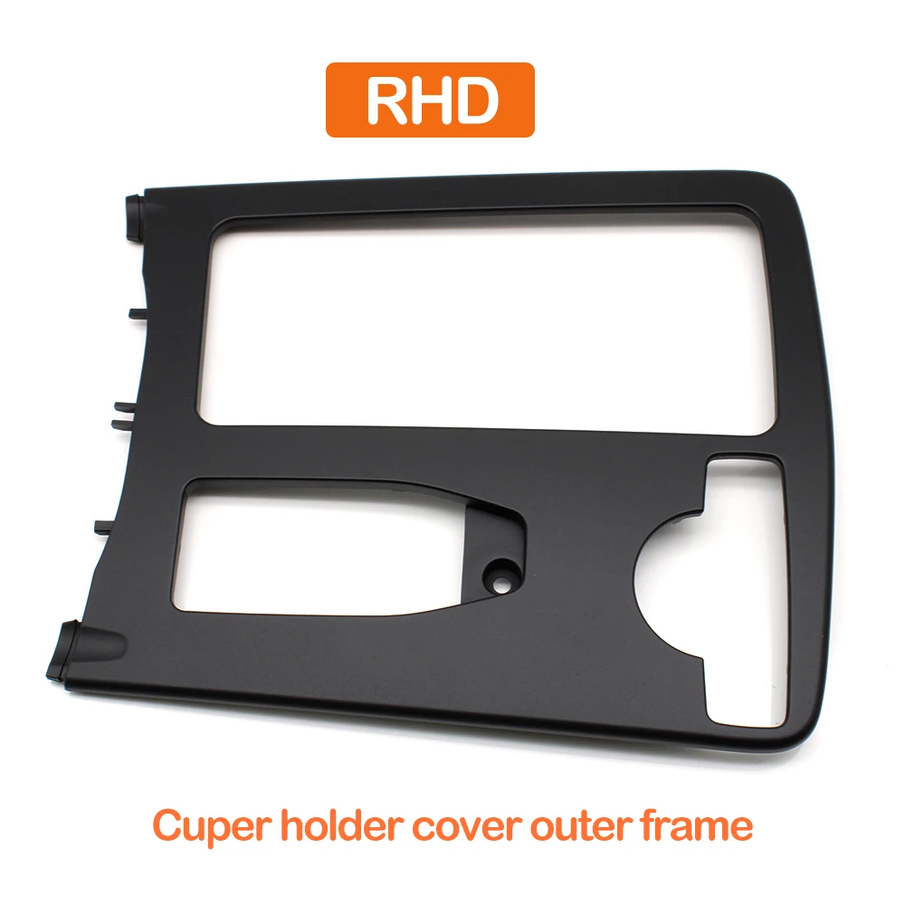 Schwarz Wasser Tasse Halter Rollladen Äußere Rahmen Abdeckung Trim Für Mercedes Benz C E Klasse W212 W204 C180 C200 C220 C250 C300 – Detail 11