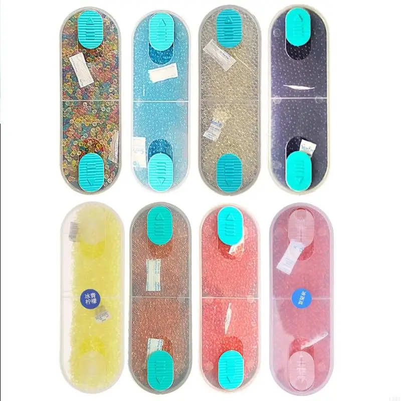 L9BE 2000Pcs Menthol Filters Crushballs Mint Aroma Capsules Box Flavoured Beads for Cigarette Smoking Accessories