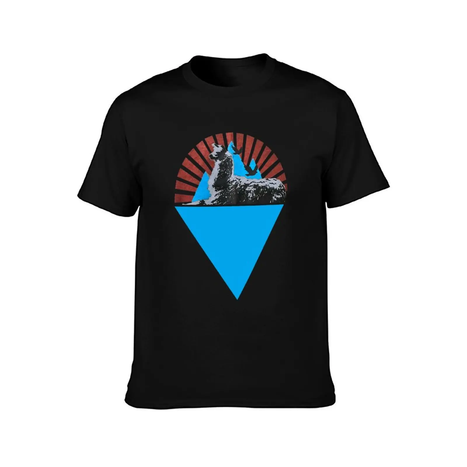 Phish Llamas Under the Stars T-Shirt Simple Line Art Print Tee