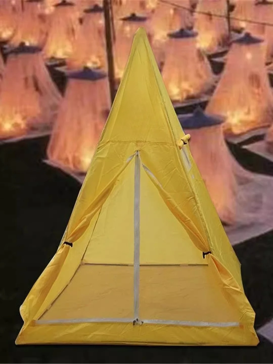 

Pyramid meditation mosquito net single ultra-light mosquito-proof weatherproof
