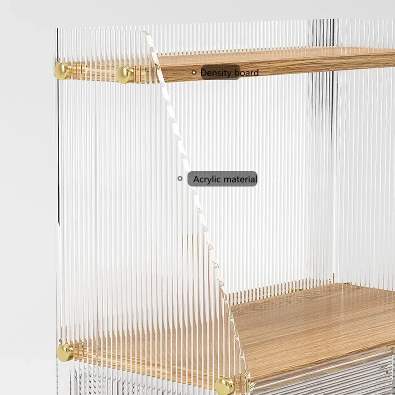 الشمال الاكريليك سطح المكتب صندوق تخزين مستحضرات التجميل غرفة نوم الحمام درج نوع منتجات العناية بالبشرة أحمر الشفاه رفوف المجوهرات