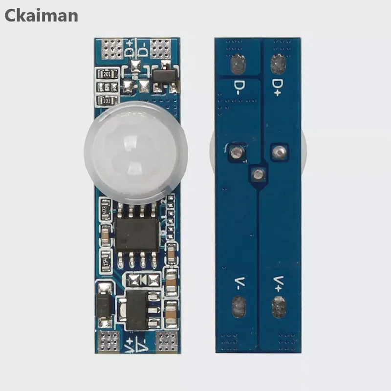 DC12V 24V PIR Infrared Sensor Switch LED Light Motion Sensor Suitable for Corridors