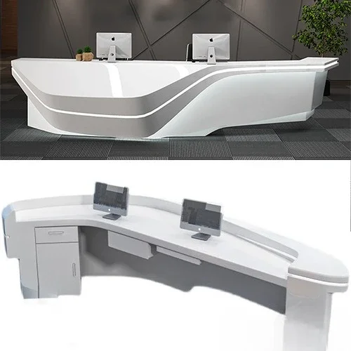 Front desk business, creative reception desk
