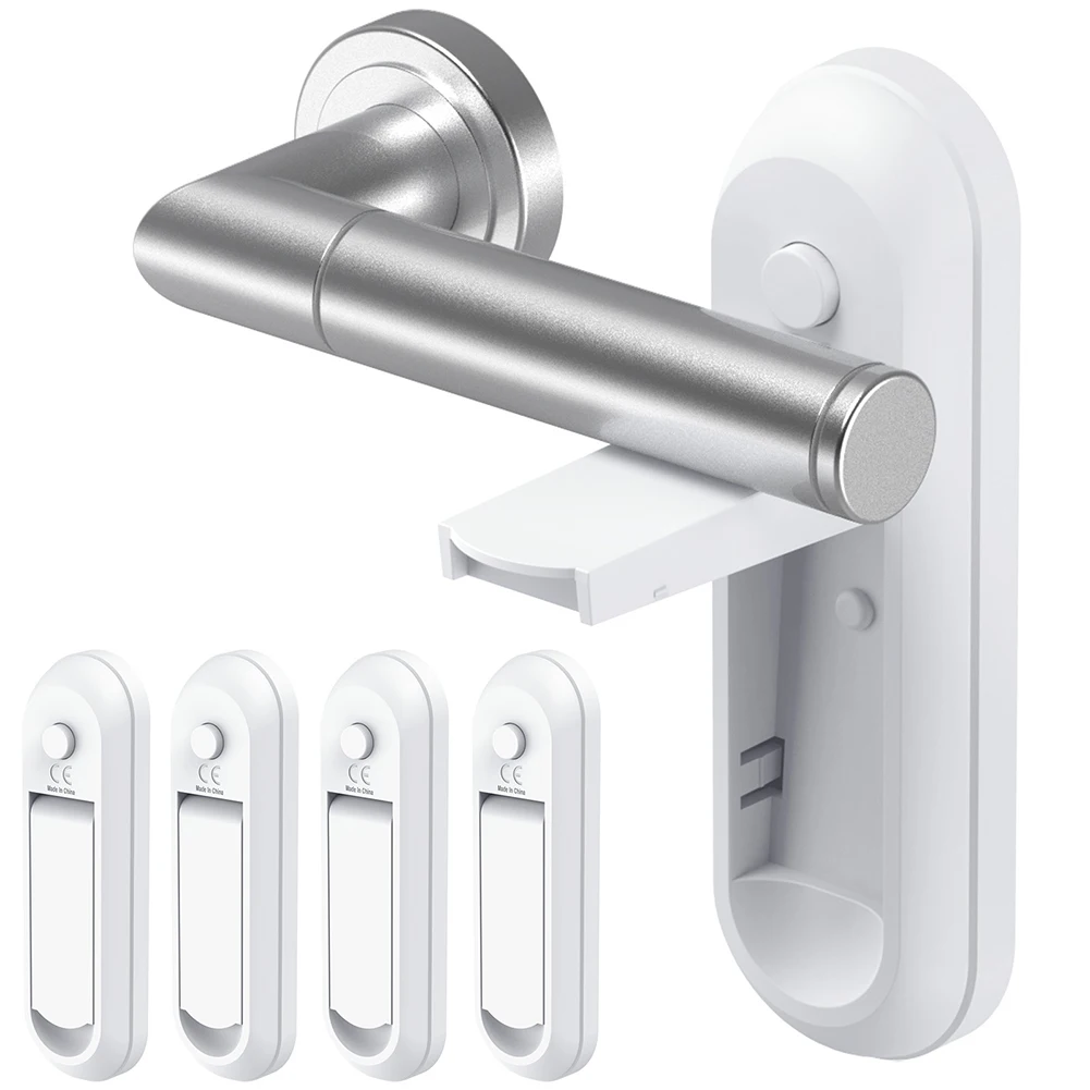 

For Home Use User-friendly Installation Anti-Open Door Lock 128.2*36*21.5mm Discreet Design Door Lock Additional Safety Layer