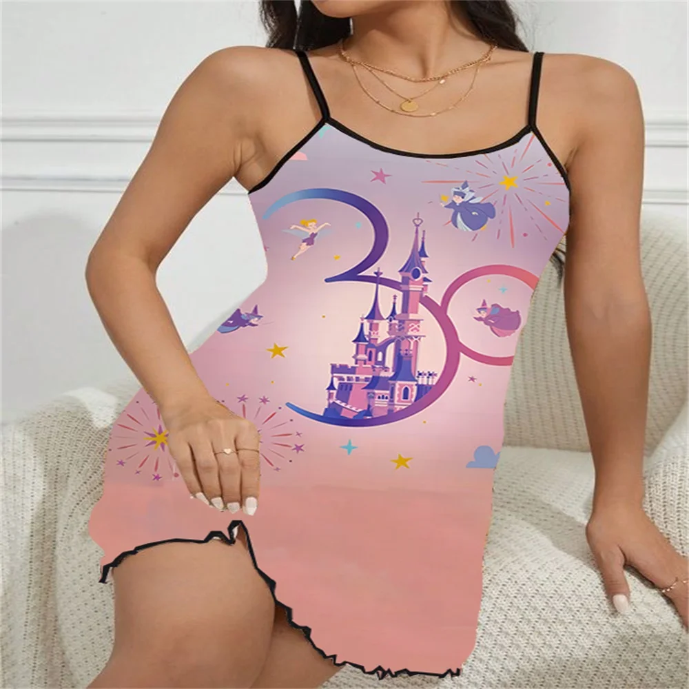 Home Wear Dress Free Sexy Nightgown Sleeping Woman Female Dresses D/party Sexy Nightwear Women Pajamas Woman Offer Sleep Shirts