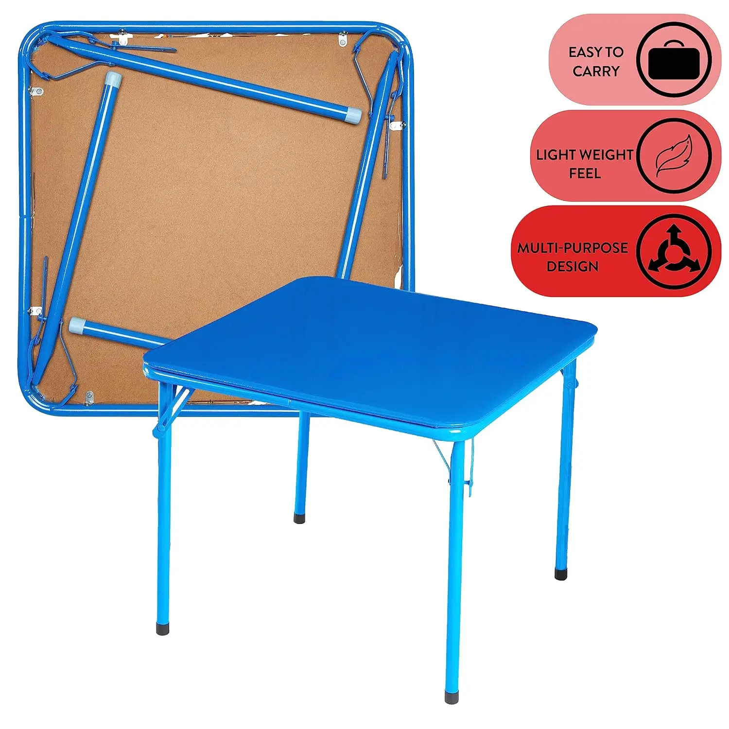 طقم طاولة وكرسي مكون من 3 قطع، ابتدائي، 3 قطع