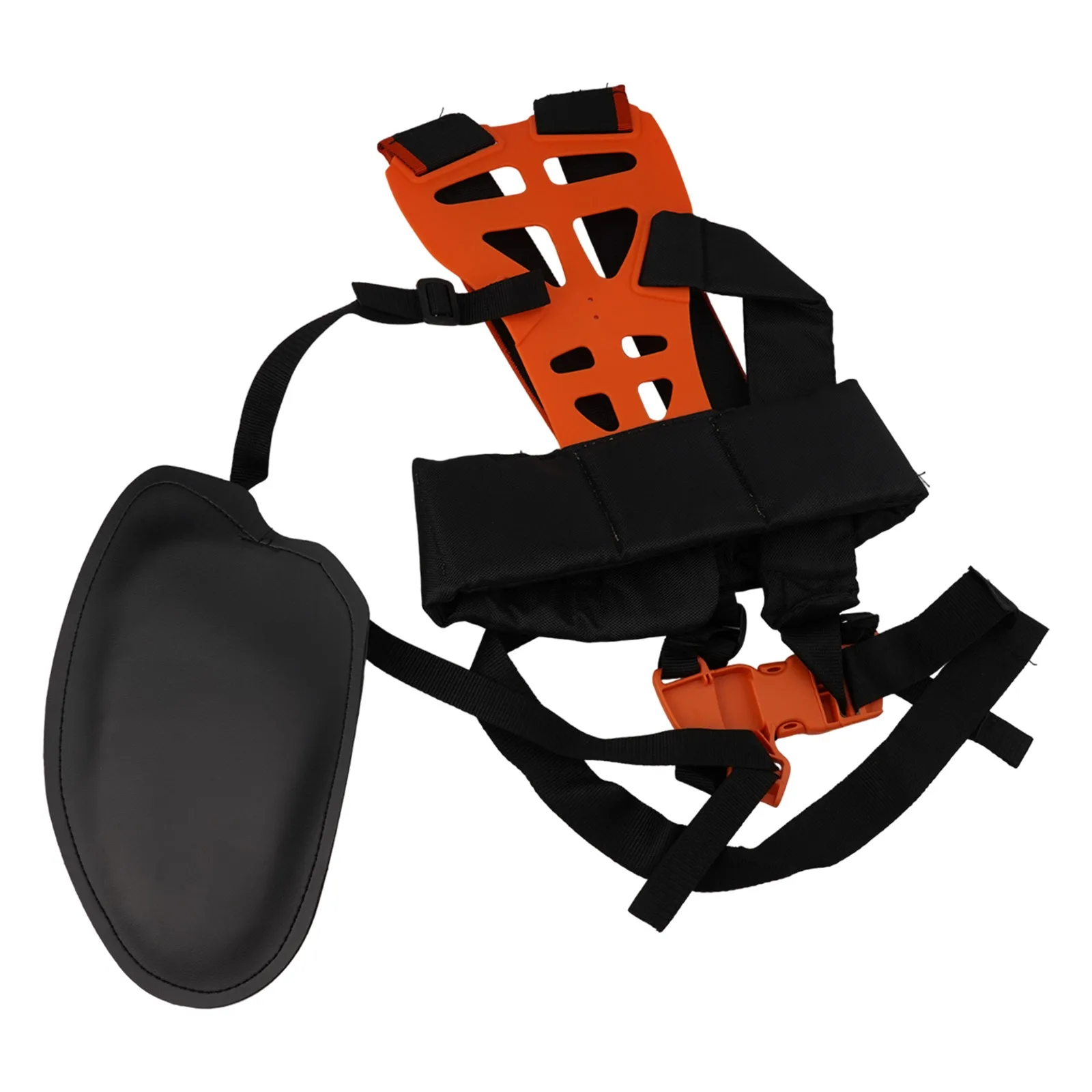 Shoulder Harness Strap with Padded Shoulders for Brush Cutter Adjustable Waist Band for Individual Fitting and Enhanced Safety