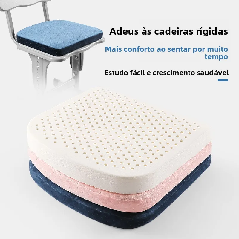 thickened-latex-cushion-for-students-children-chair-stool-pad-primary-and-high-school-assorted-colors-ergonomic-buttock-pad