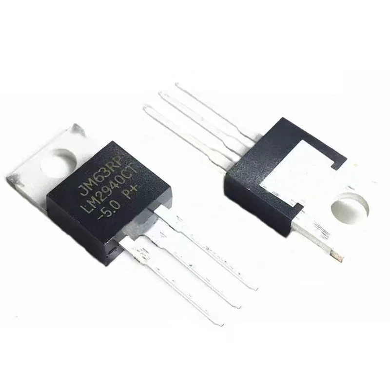 5PCS LM2940T-5.0 LM2940CT-5.0 LM2940-5.0 Low Differential Voltage Regulators TO-220