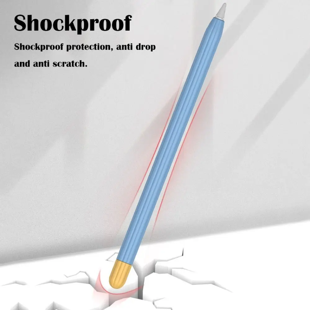 Жидкий силиконовый чехол-карандаш для планшета, противоударный чехол для сенсорного экрана 2-го поколения, не влияет на зарядку Apple Pencil 2/Pro